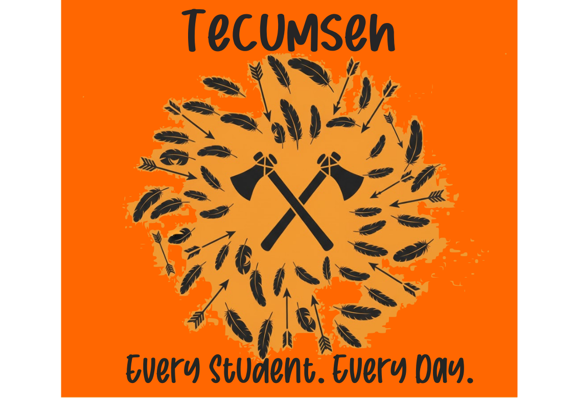 12oz Kids Flip Top Water Bottle With Every Student Every Day Tomahawk Design